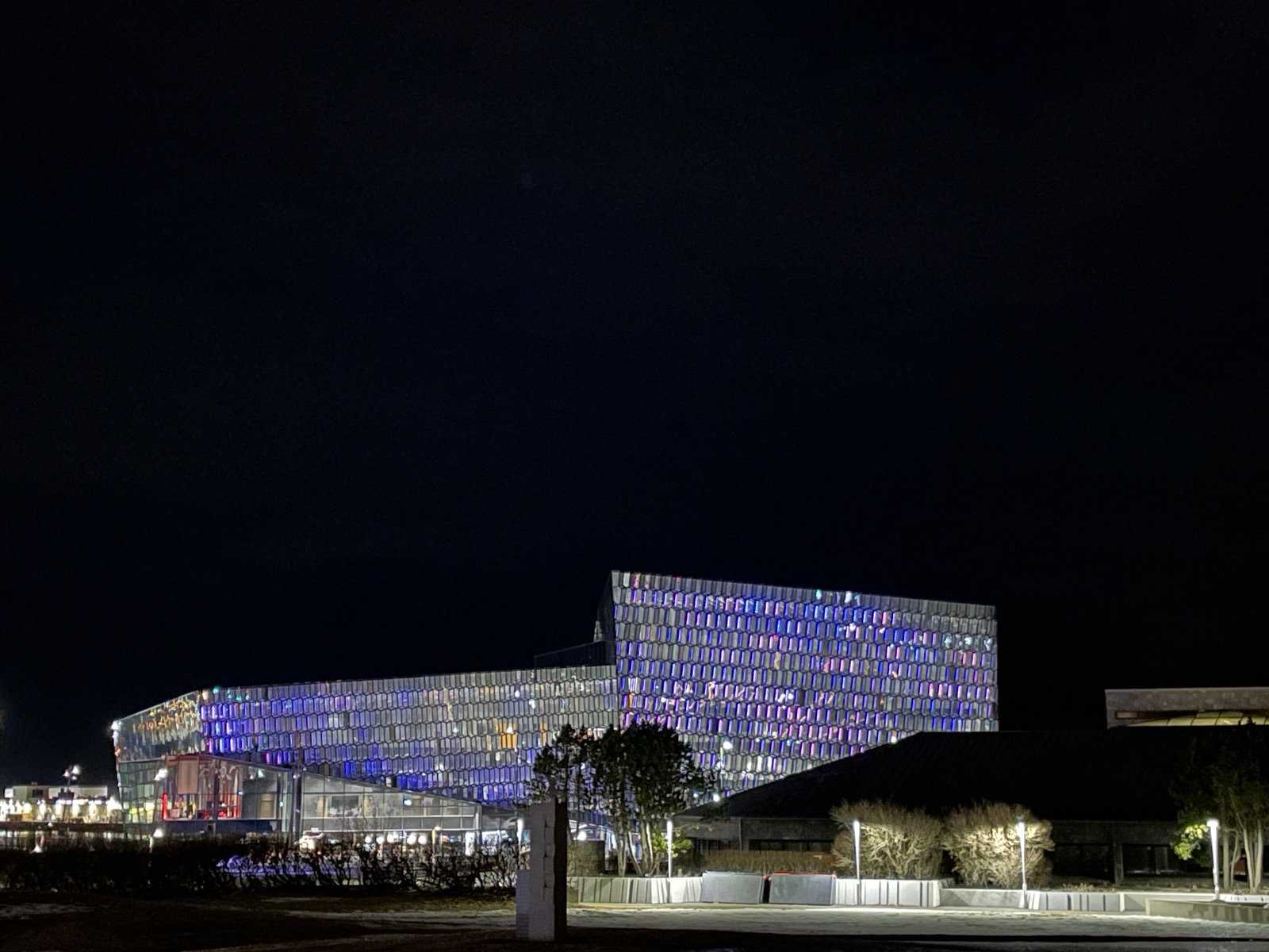 Harpa and the Old Harbour in Reykjavík