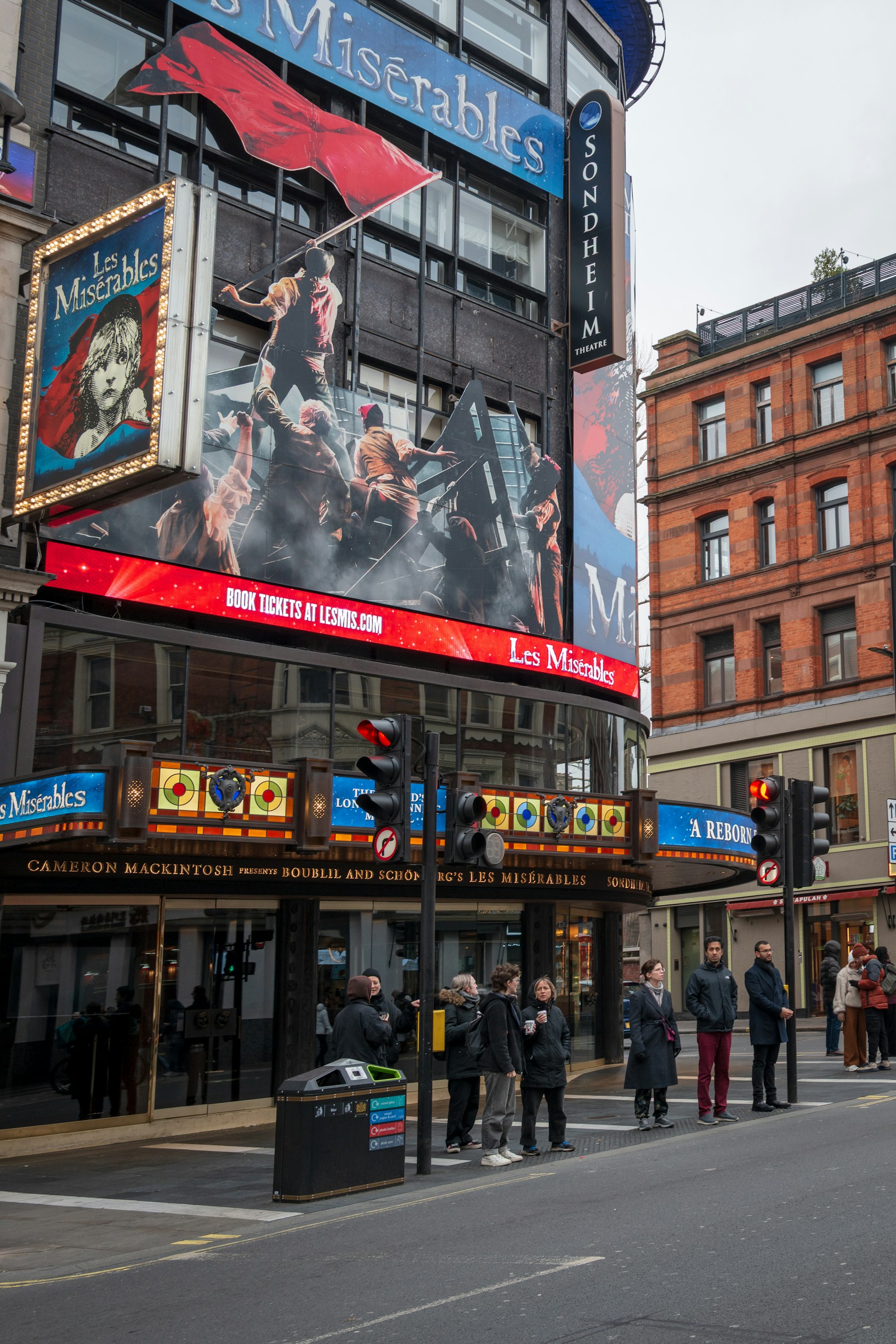 A West End play in London