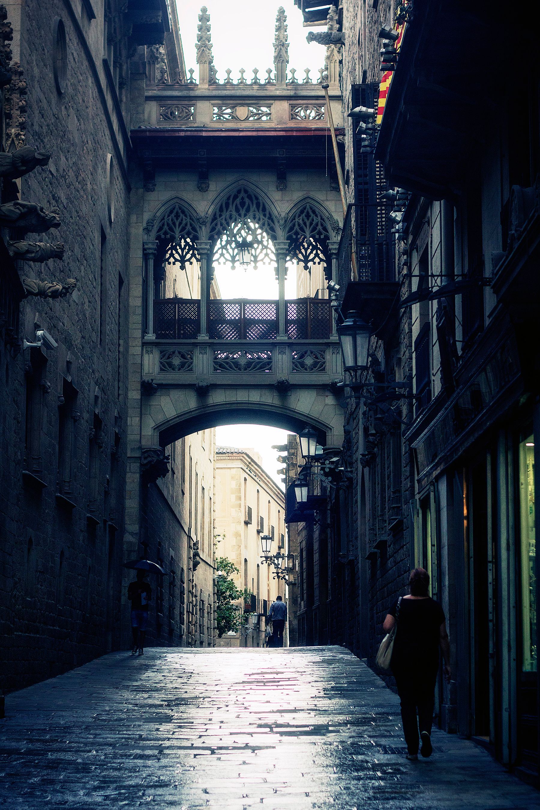 Gothic Quarter in Barcelona