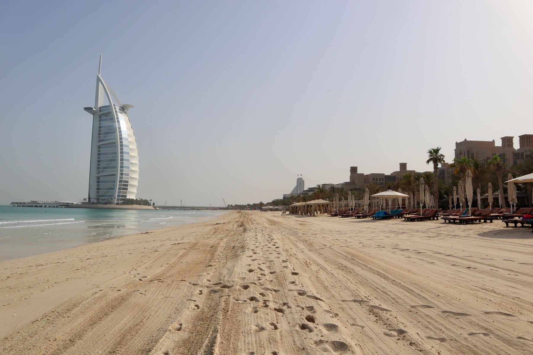 Jumeirah waterfront in Dubai