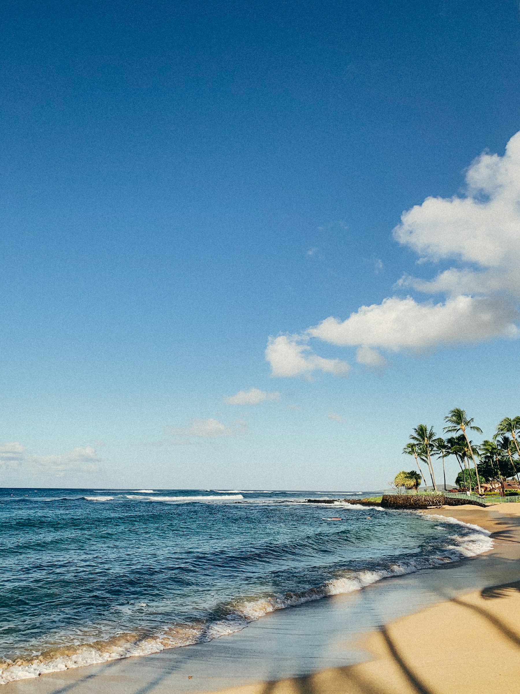 Poipu coast in Kauai / Līhuʻe