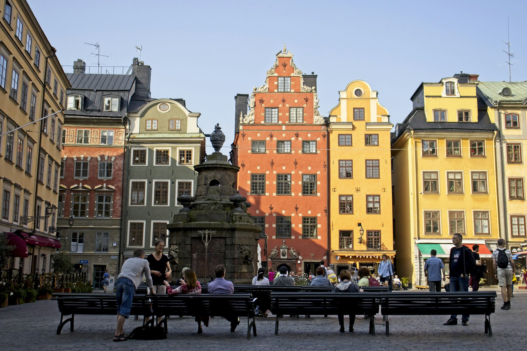 Stockholm travel scene