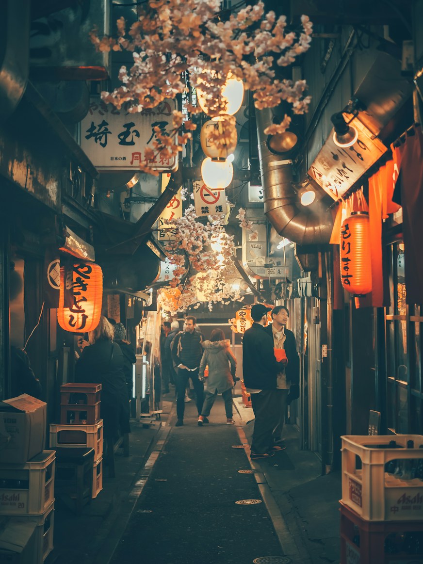 Tokyo travel scene
