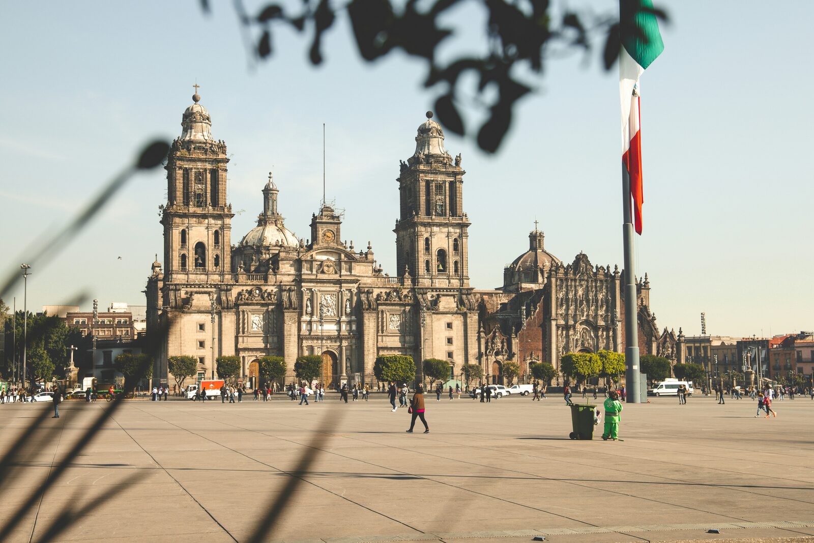 Mexico City Metropolitan Cathedral and the Zócalo